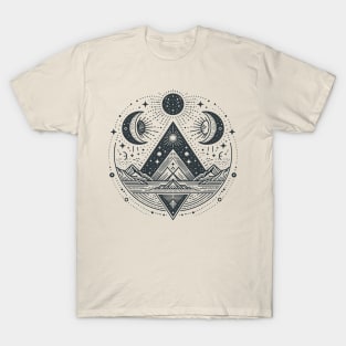 Mystic Pyramid Celestial Dance T-Shirt